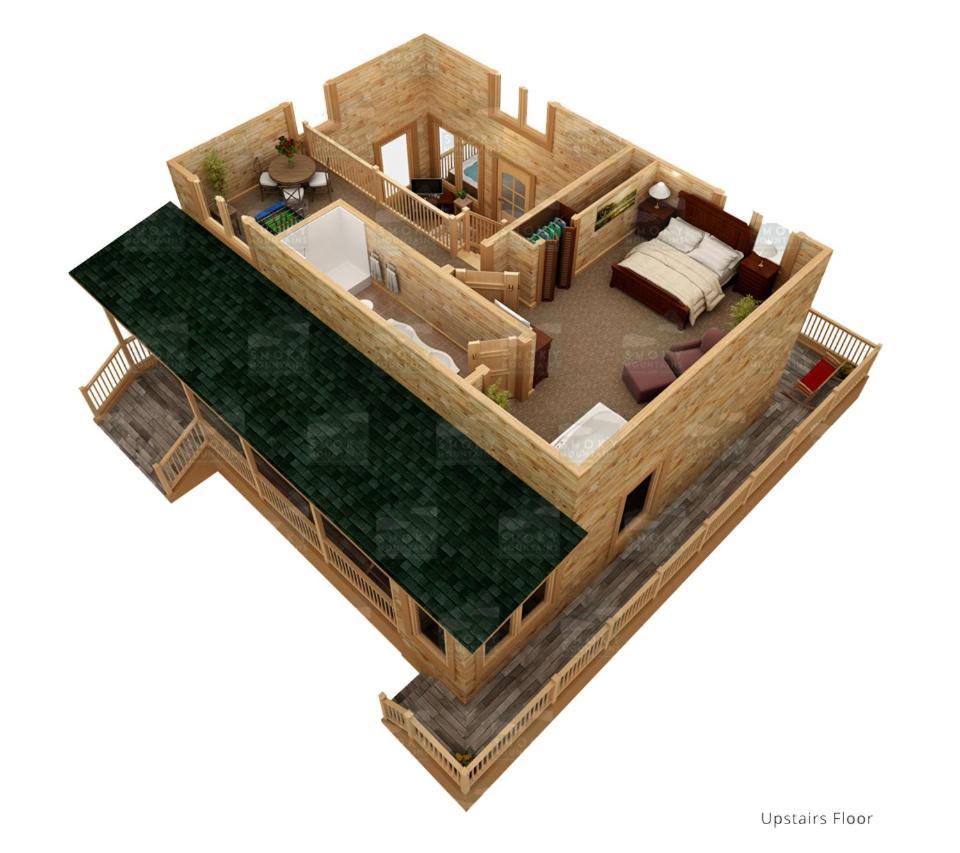 Misty Mountain Hideaway Apartment พิเจนฟอร์จ ภายนอก รูปภาพ